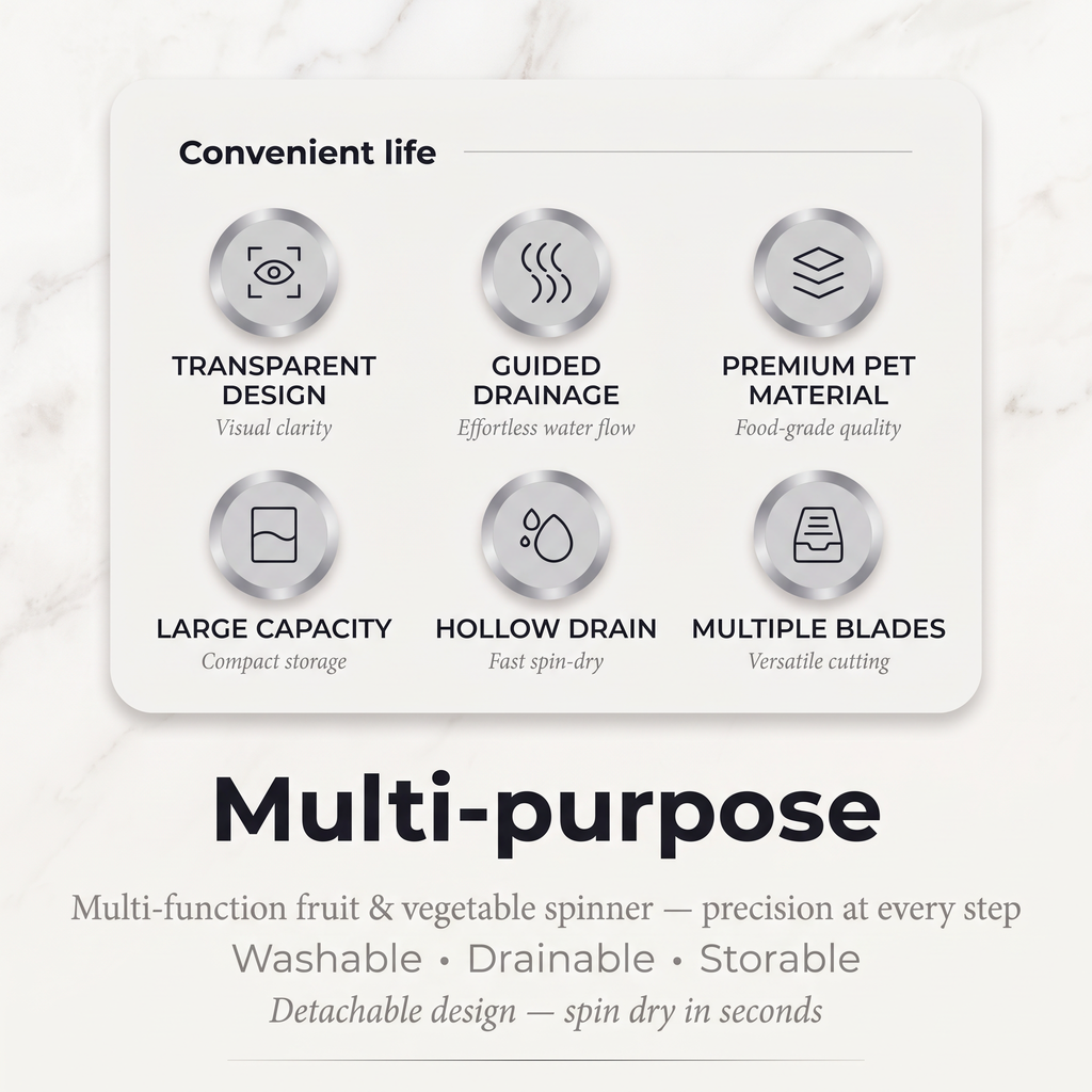 Food-grade PET pellets on the PrepLoop lid illustrating safe material and the stop button